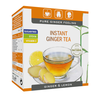 LEMON PHARMA GINGER TE ISTANTANEO ZENZERO&LIMONE 10 X 5 G - Farmadillo