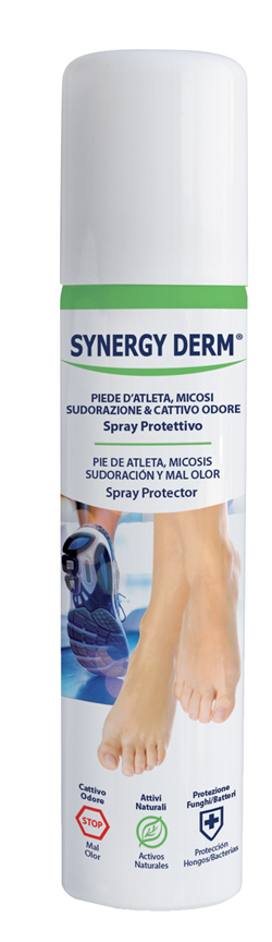 SYNERGY DERM SPRAY PIEDE ATLETA MACERAZIONE SUDORE - Farmadillo