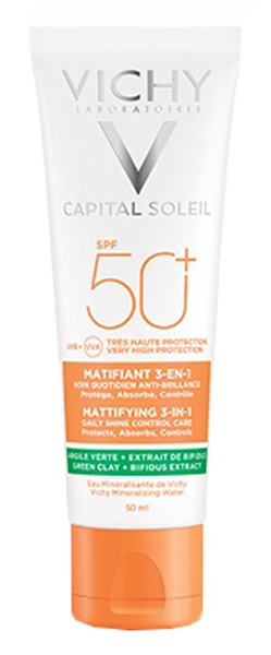 CAPITAL SOLEIL ANTI ACNE PURIFICANTE SPF 50+ 50 ML - Farmadillo