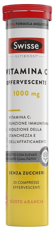 SWISSE VITAMINA C EFFERVESCENTE 20 COMPRESSE - Farmadillo