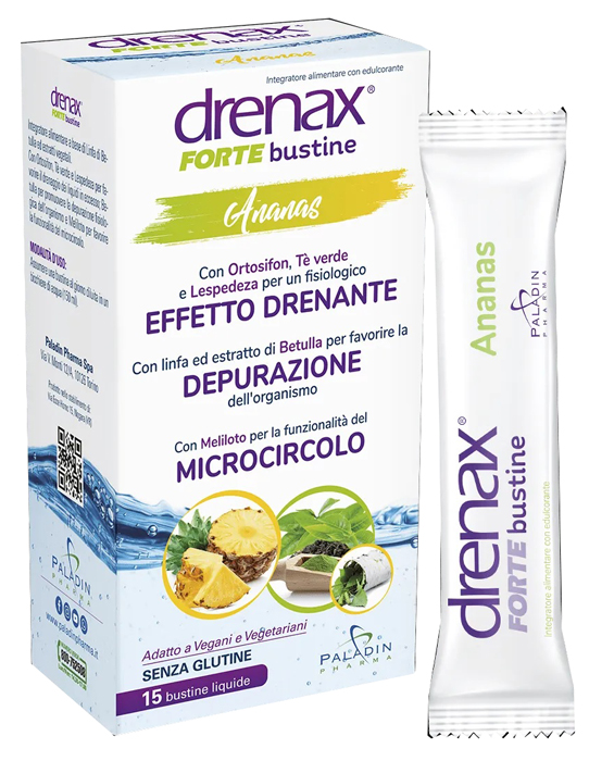 DRENAX FORTE ANANAS 15 BUSTINE - Farmadillo