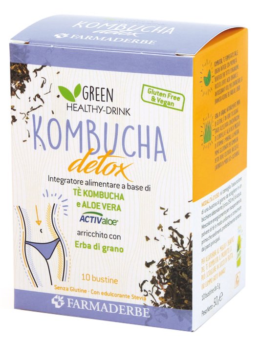 KOMBUCHA DETOX 10 BUSTINE - Farmadillo