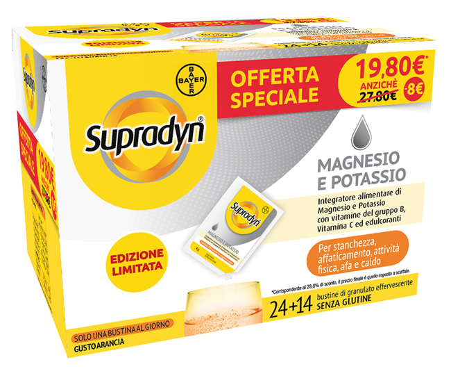 SUPRADYN MAGNESIO E POTASSIO LIMITED EDITION 14 + 24 BUSTINE - Farmadillo