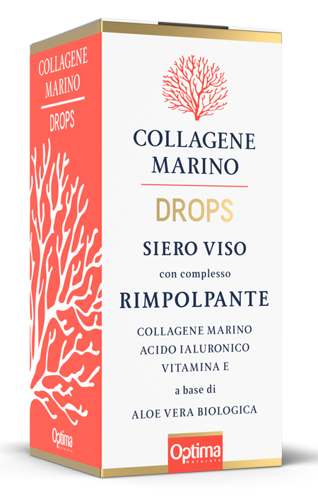 COLLAGENE MARINO DROPS SIERO VISO RIMPOLPANTE 30 ML - Farmadillo