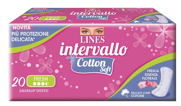 INTIMO COTTON SOFT FRESH DIST 20 PEZZI - Farmadillo
