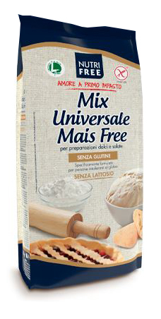 NUTRIFREE MIX UNIVERSALE MAIS FREE PREPARAZIONI DOLCI E SALATE 800 G - Farmadillo