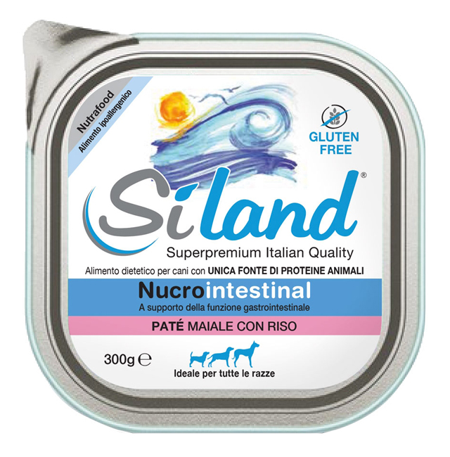 SILAND NUCROINTESTINAL UMIDO CANE MAIALE/RISO 300 G - Farmadillo