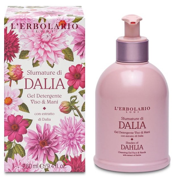 SFUMATURE DI DALIA GEL DETERGENTE VISO & MANI 280 ML - Farmadillo