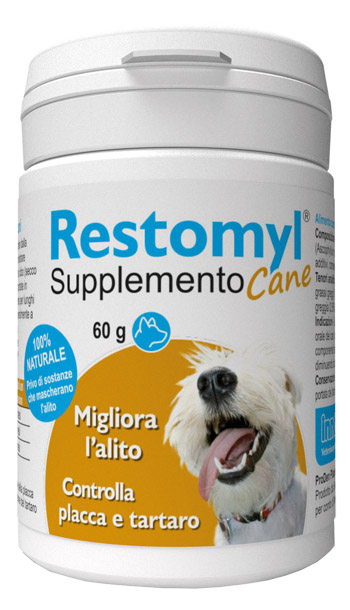 RESTOMYL SUPPLEMENTO CANE FLACONCINO 60 G - Farmadillo