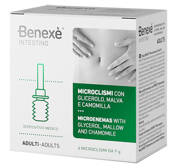 BENEXE' MICROCLISMI ADULTI 6 PEZZI X 9 G FARMACIA - Farmadillo