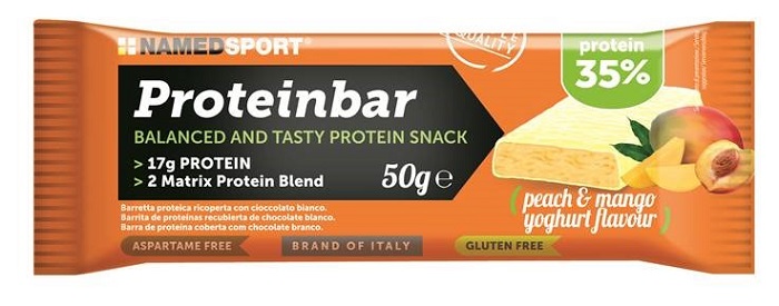 PROTEINBAR PEACH & MANGO YOGHURT 50 G - Farmadillo