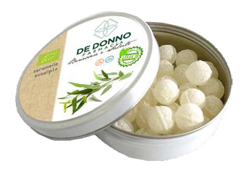 F CARE CARAMELLE EUCALIPTO BIO 50 G - Farmadillo