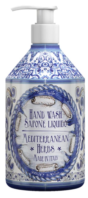 LE MAIOLICHE SAPONE LIQUIDO MEDITERRANEAN HERBS 500 ML - Farmadillo