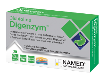 DISBIOLINE DIGENZYM AB 30 COMPRESSE - Farmadillo