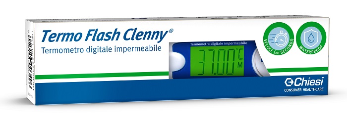 TERMOMETRO CLENNY TERMO FLASH PREDITTIVO 10 SECONDI WATERPROOF - Farmadillo