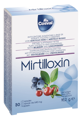 MIRTILLOXIN 30 CAPSULE - Farmadillo
