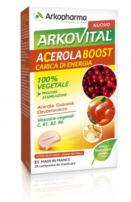 ACEROLA BOOST 24 COMPRESSE - Farmadillo