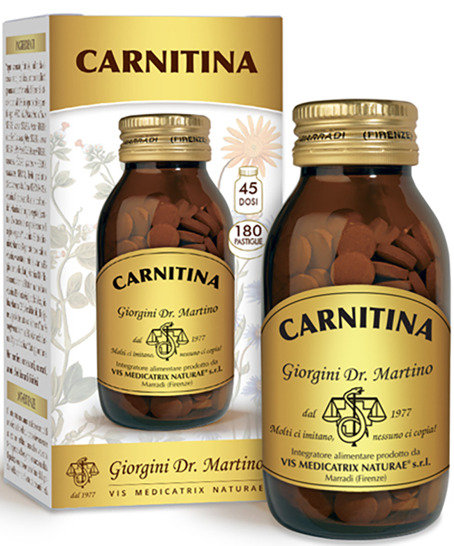 CARNITINA 180 PASTIGLIE - Farmadillo