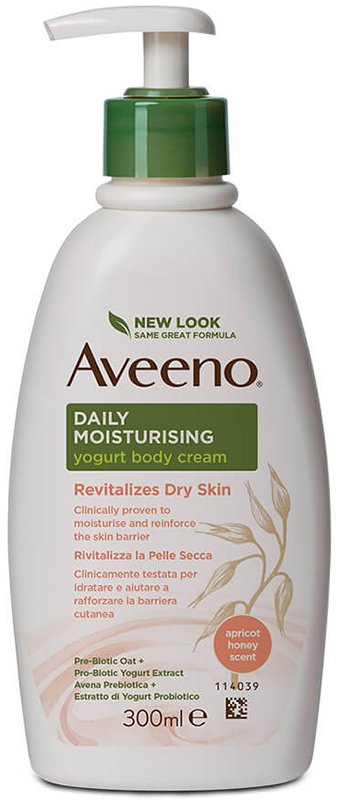 AVEENO CREMA CORPO YOGURT ALBICOCCA&MIELE 300 ML - Farmadillo
