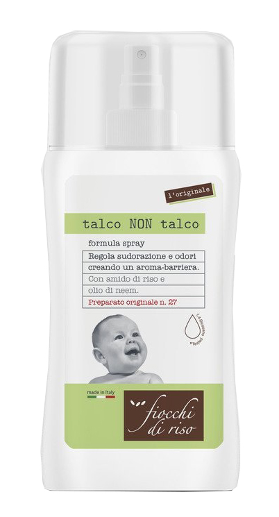 FIOCCHI DI RISO TALCO NON TALCO SPRAY 100 ML - Farmadillo