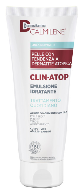 DERMOVITAMINA CALMILENE CLIN-ATOP EMULSIONE IDRATANTE TRATTAMENTO QUOTIDIANO PER PELLE CON TENDENZA A DERMATITE ATOPICA 400 ML - Farmadillo
