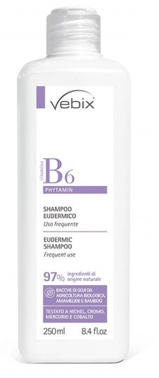 VEBIX PHYTAMIN SHAMPOO USO QUOTIDIANO EUDERMICO 250 ML - Farmadillo