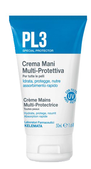 PL3 CREMA MANI MULTI PROTETTIVA 50 ML - Farmadillo