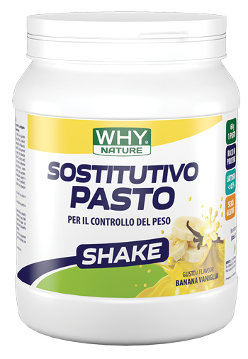 WHYNATURE SOSTITUTIVO PASTO BANANA-VANIGLIA 480 G - Farmadillo