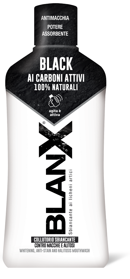 BLANX COLLUTORIO BLACK 500 ML - Farmadillo