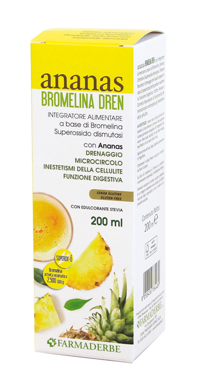 ANANAS BROMELINA DREN 200 ML - Farmadillo