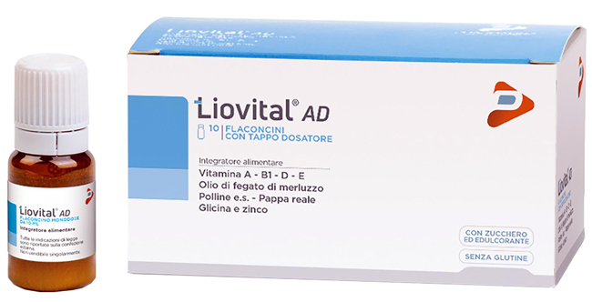 LIOVITAL AD 10 FLACONCINI DA 10 ML - Farmadillo