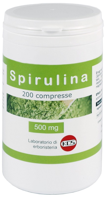 SPIRULINA 500MG 200 COMPRESSE - Farmadillo
