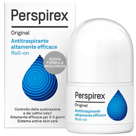 PERSPIREX ORIGINAL ANTITRASPIRANTE ROLL-ON DEODORANTE NUOVA FORMULA 20 ML - Farmadillo