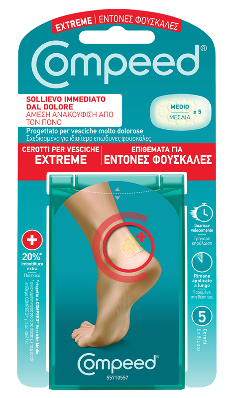 COMPEED CEROTTI PER VESCICHE EXTREME 5 PEZZI - Farmadillo
