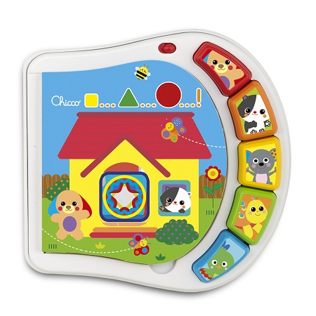 CHICCO GIOCO BS LIBRO ANIMALI DELLA CASA - Farmadillo