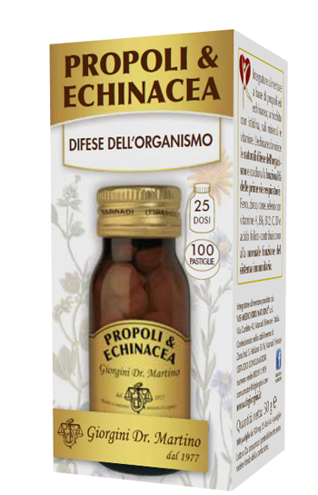 PROPOLI & ECHINACEA 100 PASTIGLIE - Farmadillo