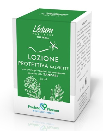 LEDUM THE WALL LOZIONE PROTETTIVA SALVIETTE - Farmadillo