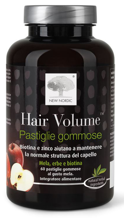 HAIR VOLUME 60 PASTIGLIE GOMMOSE - Farmadillo