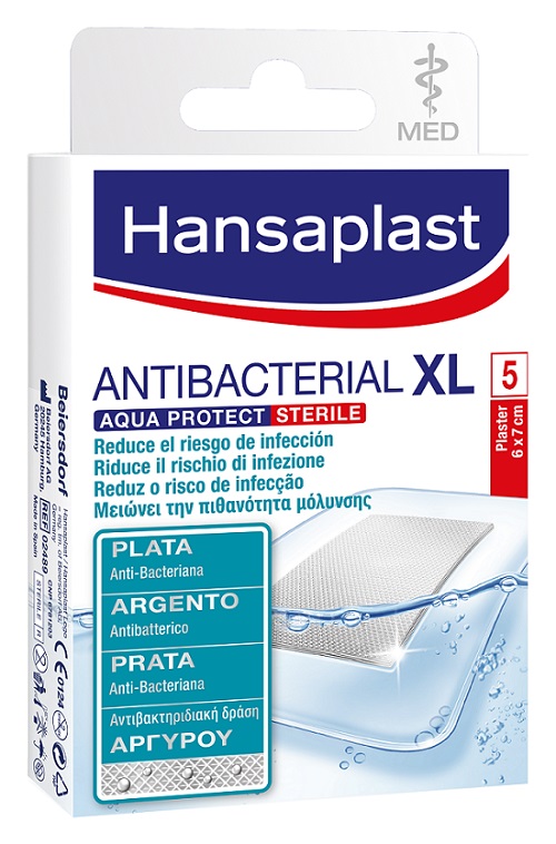 HANSAPLAST AQUA PROTECT EXTRA LARGE SILVER 5 PEZZI - Farmadillo