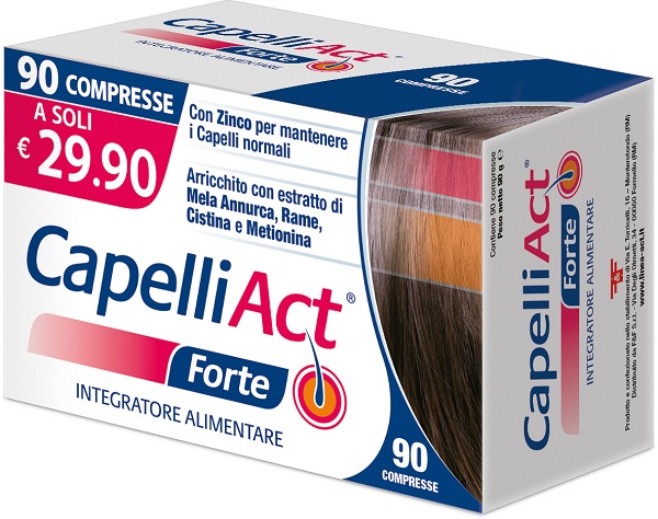 CAPELLI ACT FORTE 90 COMPRESSE - Farmadillo