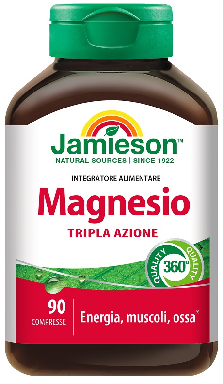 JAMIESON MAGNESIO TRIPLA AZIONE 90 COMPRESSE - Farmadillo