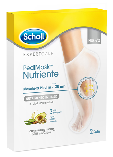 SCHOLL EXPERTCARE PEDIMASK NUTRIENTE 3 OILS COMPLEX - Farmadillo