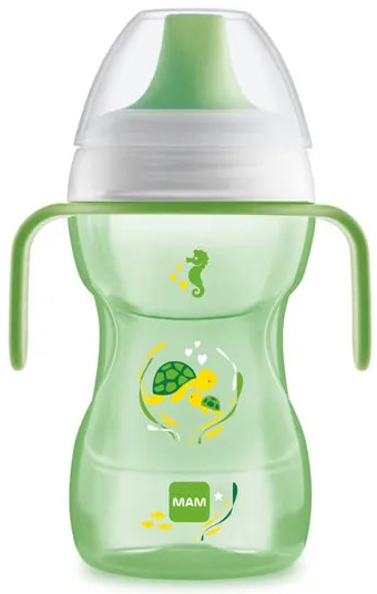 MAM TAZZA FUN TO DRINK 270 ML 8+ BECCUCCIO RIGIDO NEUTRO - Farmadillo