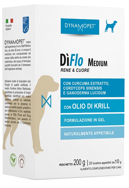 DIFLO MEDIUM PER CANI 20 BUSTINE APPETIBILI DA 10 G - Farmadillo