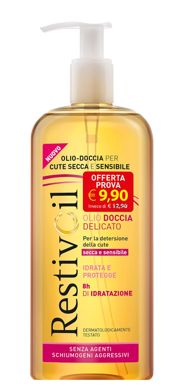RESTIVOIL OLIO DOCCIA DELICATO 400 ML TAGLIO PREZZO - Farmadillo