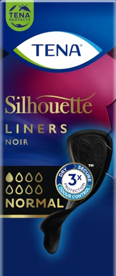 PROTEGGI SLIP NERO INCONTINENZA LEGGERA TENA SILHOUETTE NOIR NORMAL 26 PEZZI - Farmadillo