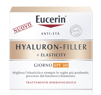 EUCERIN HYALURON-FILLER + ELASTICITY CREMA GIORNO SPF30 50 ML - Farmadillo