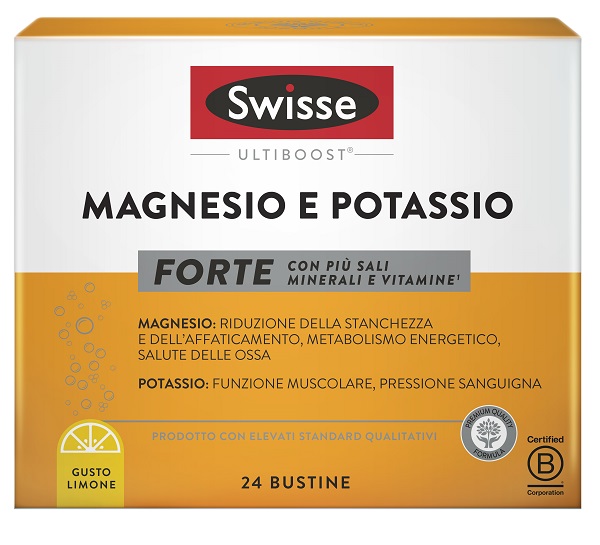 SWISSE MAGNESIO POTASSIO FORTE 24 BUSTINE - Farmadillo