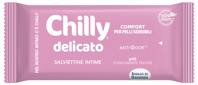 CHILLY SALVIETTE INTIME DELICATE 12 PEZZI - Farmadillo