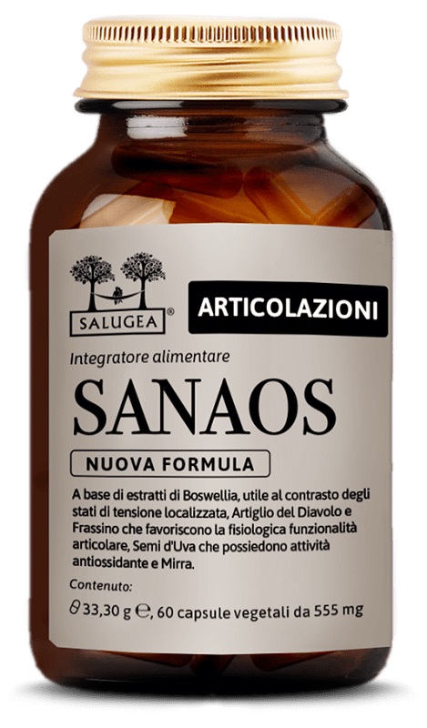 SALUGEA SANAOS NUOVA FORMULA 60 CAPSULE - Farmadillo